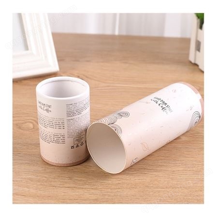 厂家生产彩印牛皮纸圆筒包装 纸罐纸筒纸管包装量大从优