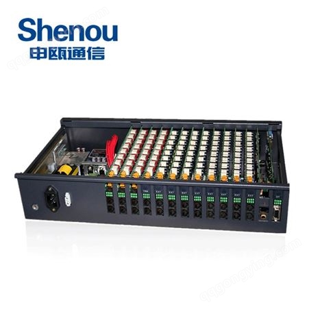 shenou申瓯SOT600E数字程控电话交换机语音8口外线进48-56-64出分机集团学校电话总机
