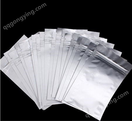 自封铝箔袋 复合铝箔袋干货食品铝箔袋拉链袋 自封自立铝箔袋定制
