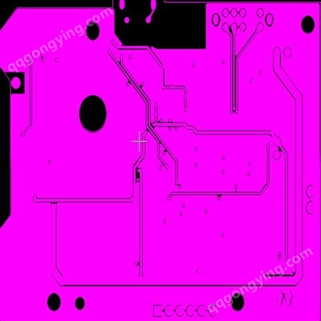 捷科供应紫色双面PCB刚性FR-4线路板打样加工制作 紫色沉金线路板生产厂家