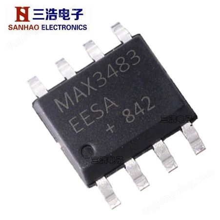 MAX3483EESA驱动器接口收发器IC MAX3483EESAMAXIM美信