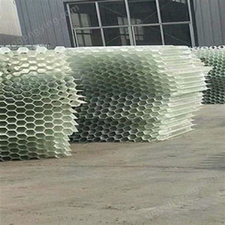 一博环保 玻璃钢斜管填料 厂家玻璃钢填料 PVC冷却塔填料