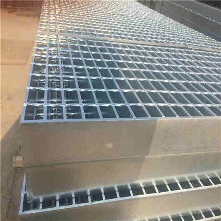 盛隆平台钢格板厂家 供应 G325/30/100镀锌平台钢格板 热浸镀锌格栅板