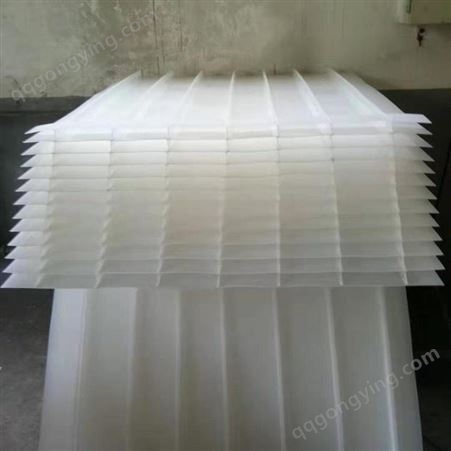 万江环保 塑料直板填料支架 斜板填料厂家