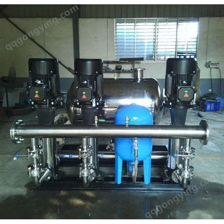 久发 无负压变频供水设备 工地增压水泵 CDLF16-60型号 定制