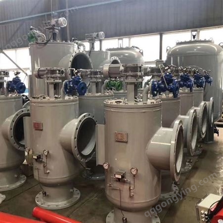 亿邦机械 全自动工业滤水器 PLC控制全自动滤水器 反冲洗工业滤水器 DLS滤水器欢迎咨询
