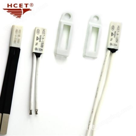 HCET-A 温控器开关 常闭30-150度加热垫温度开关 管状电机温控器 海川·HCET