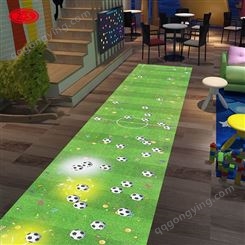 AR儿童乐园幼儿园互动游戏投影 多通道融合地面全息投影