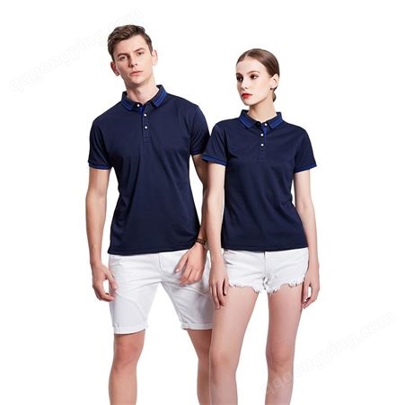 polo shirts 2807夏季纯棉工作服T恤定制广告工装工衣订做