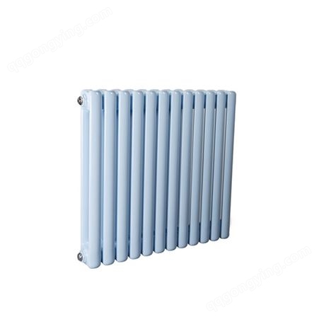 【跃春】 钢制柱型散热器 钢二柱暖气片 5025散热器 壁挂式散热器 集中采暖 加厚钢管暖气片