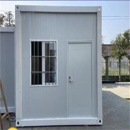 集装箱门卫室 住人集装箱 箱式活动房 结构牢固 可重复使用