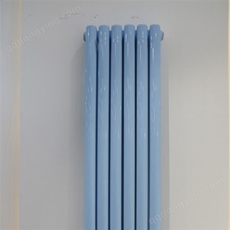 跃春QFGZ206 厂家供应  低碳钢散热器暖气片钢制柱型暖气片 钢二柱暖气片 家用立式暖气片 壁挂式散热器暖气片