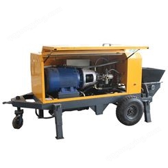 山东煤矿混凝土输送泵  细石混凝土泵  小型泵送混凝土机
