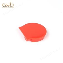 厂家来图定制红色ABS灯罩堵头中石化灯条塑料注塑件加工