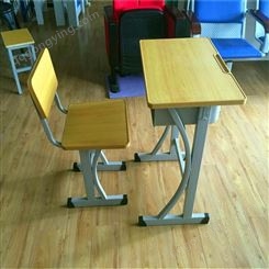 山西大同学校培训桌单双人位课桌椅可升降式课桌椅厂家