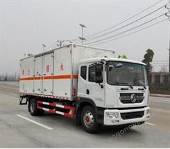 东风10吨毒性气体厢式运输车 7.6米液态氯运输车 2类3项危险品运输车