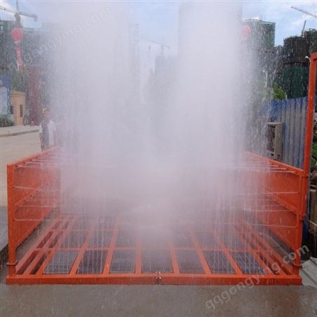 河南郑州大型工地自动洗轮机平板式洗轮机技术参数