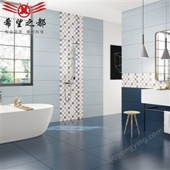 简约现代马卡龙瓷砖300x600厨房卫生间瓷砖厕所防滑地砖厨卫墙砖