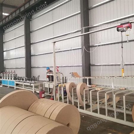 济南成东机械   卷管机 专业生产各种螺旋纸管机 多刀在线切割纸管 PLC控制 自动化程度高