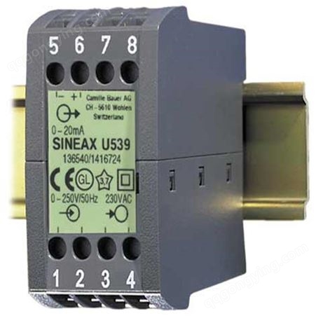 SINEAX U539电压变送器SINEAX U539交流电压变送器德国GMC-I高美测仪电压变送器生产厂家