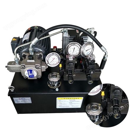 第四轴液压系统 高压液压系统 高效液压系统  超高压液压站 变频液压系统