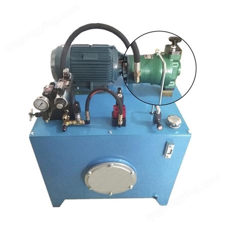 OS120L液压泵站 OSW-5HP+VP30-FL 液压系统 液压站 精密车床液压系统