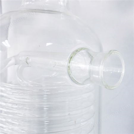 央迈科技 盘管玻璃冷凝器 硼硅玻璃产品 安徽玻璃列管冷凝器