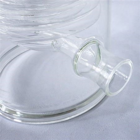 央迈科技 盘管玻璃冷凝器 硼硅玻璃产品 安徽玻璃列管冷凝器