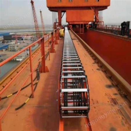 钢制工程拖链 珠海进口机床钢制拖链