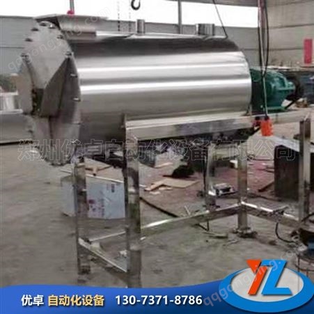 青海青稞面粉混合搅拌机 莜麦蛟龙混料机 五香粉电动拌料机生产厂家