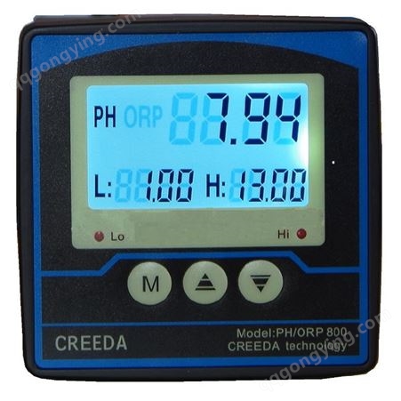 供应德国CREEDA科力达PH/ORP-800控制仪表工业酸碱在线PH计