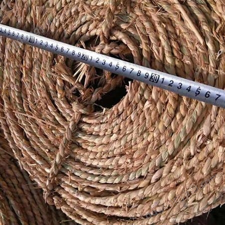 供应 稻草绳 管桩专用6毫米草绳 批量供应
