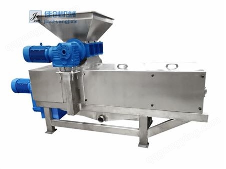 厂家致力餐厨垃圾处理设备 螺旋压榨机 潲水泔水挤压机 尾菜脱水机