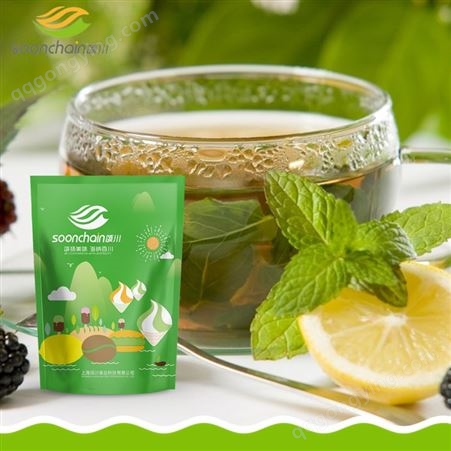 茶饮柠檬绿茶 茶饮系列固体饮料OEM代加工贴牌生产