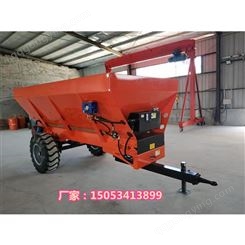 撒肥车 拖拉机牵引大容量撒粪车 颗粒肥粉末肥大型撒肥机 ZP