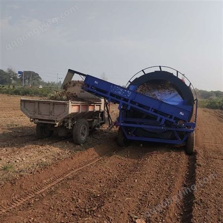 亚泰农田捡石机 转笼式自动装车捡石机  筛石头机器WT