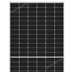 隆基双玻双面太阳能发电板520W530W540W光伏板太阳能板光伏组件 隆基太阳能板厂家质保