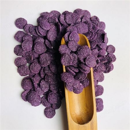 五谷香 即食紫薯片 3-15mm紫薯片供应商 源头工厂