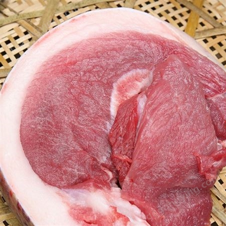 正宗土猪肉 后腿肉 4斤农家散养新鲜现杀猪肉 生五花肉 黑猪肉