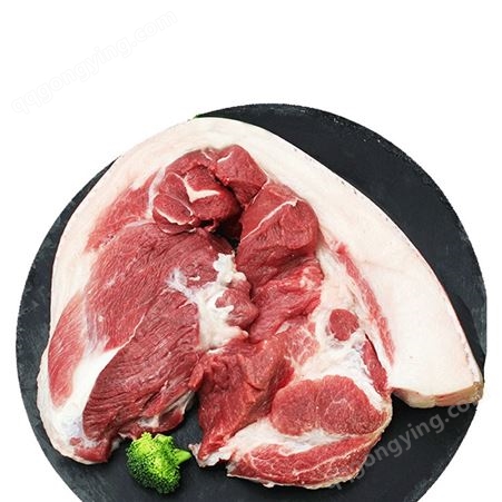 正宗土猪肉 后腿肉 4斤农家散养新鲜现杀猪肉 生五花肉 黑猪肉