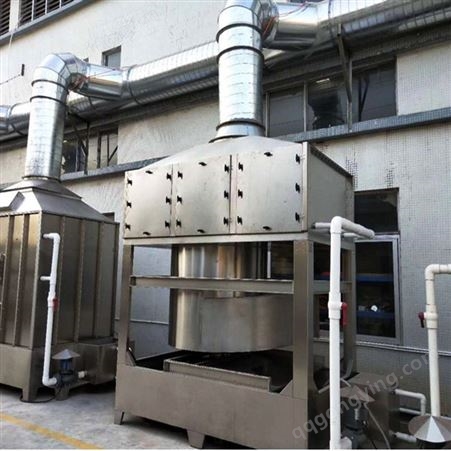 不锈钢材质气旋混动喷淋塔 工业除烟除味处理洗涤塔环保设备