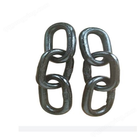 可定制不同规格的圆环不锈钢链条 平板车用锻打三环 不易磨损