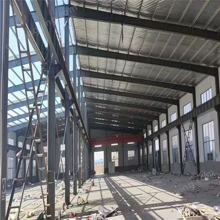 二手钢结构厂房 山东钢结构厂家 大量收售二手钢结构 檩条 道轨