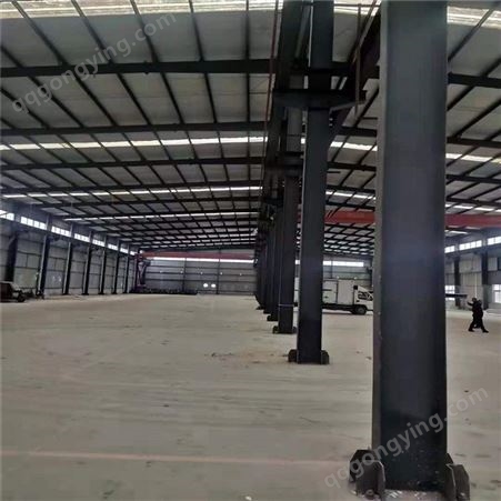定制出售二手钢结构厂房 车间 库房 行车房 加工生产二手钢构