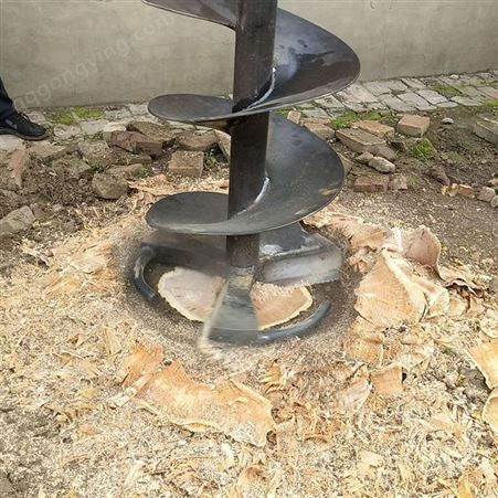 液压树墩切碎机挖掘机清除树桩的机器液压树墩铣刨器久固