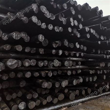 盛金源  木杆厂家生产 8米木杆 防腐线杆 油炸杆 电力木杆  木杆厂家  长度：6-10米 抱箍