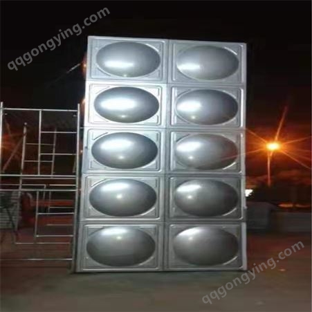 1-500立方装配式不锈钢水箱定做 方形消防保温水箱 盛鑫 厂家定制