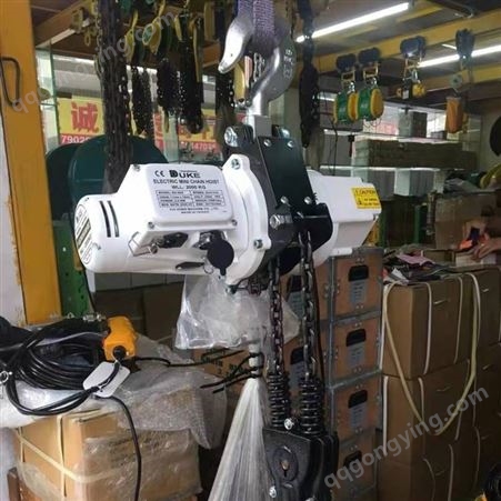 中国台湾进口DUKE链条式电动迷你葫芦/DU904型2T迷你电动葫芦