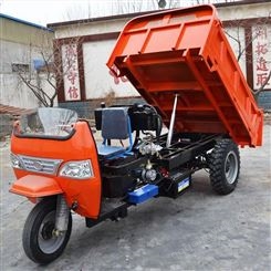 柴油动力三轮车 农用运输拉货机 小型柴油动力三轮车 操作简单