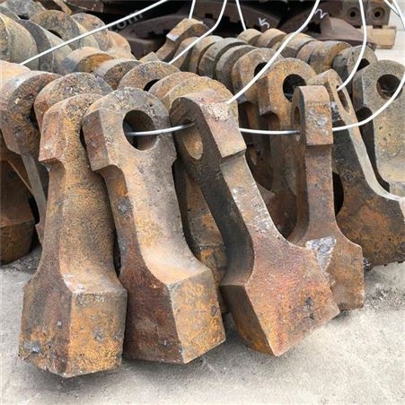 河卵石破碎机锤头 铝合金锤头高铬锤头  可来图定制